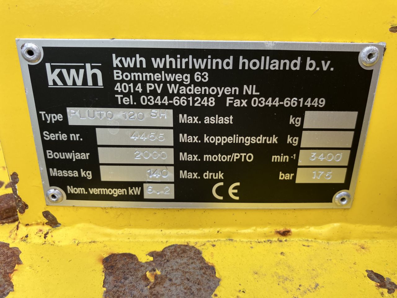 KWH poepzuiger