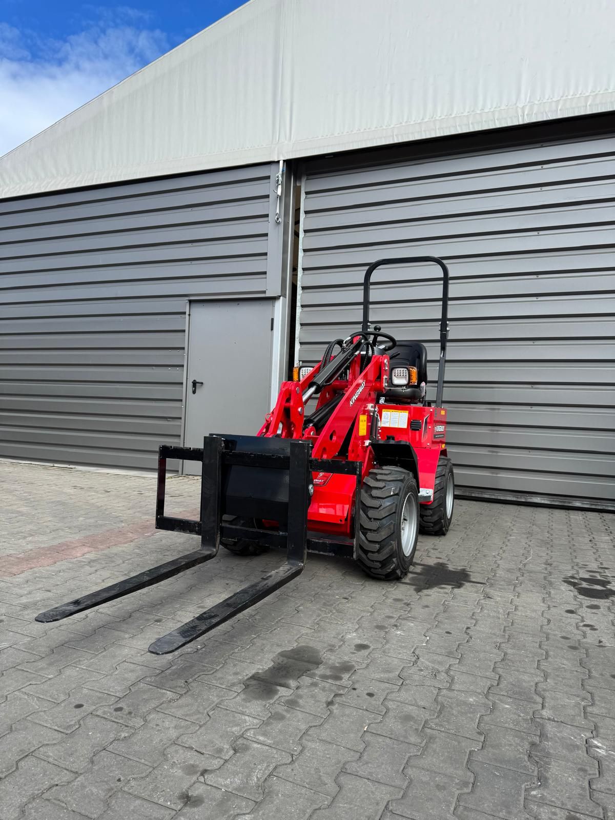 KINGWAY H160 Wiellader (knikgestuurd) – NIEUW | Kubota motor