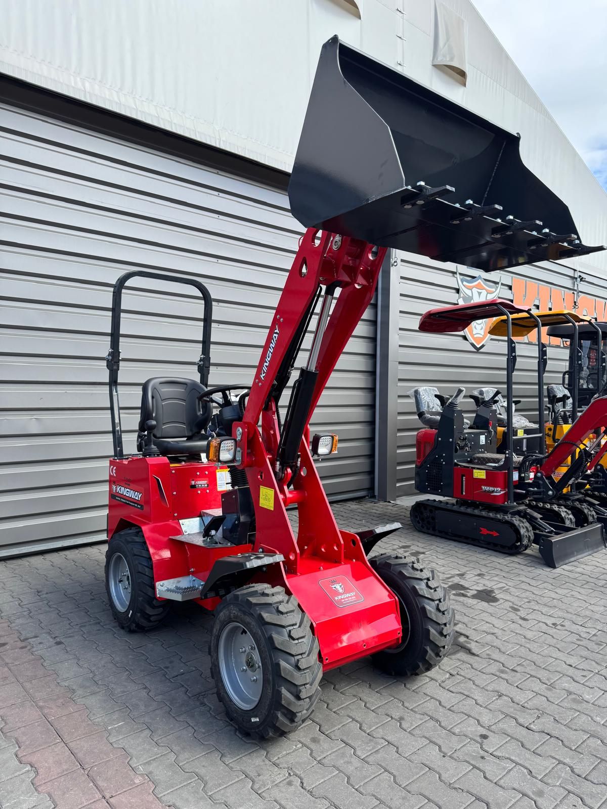 KINGWAY H160 Wiellader (knikgestuurd) – NIEUW | Kubota motor