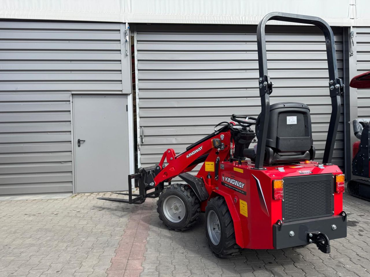 KINGWAY H160 Wiellader (knikgestuurd) – NIEUW | Kubota motor