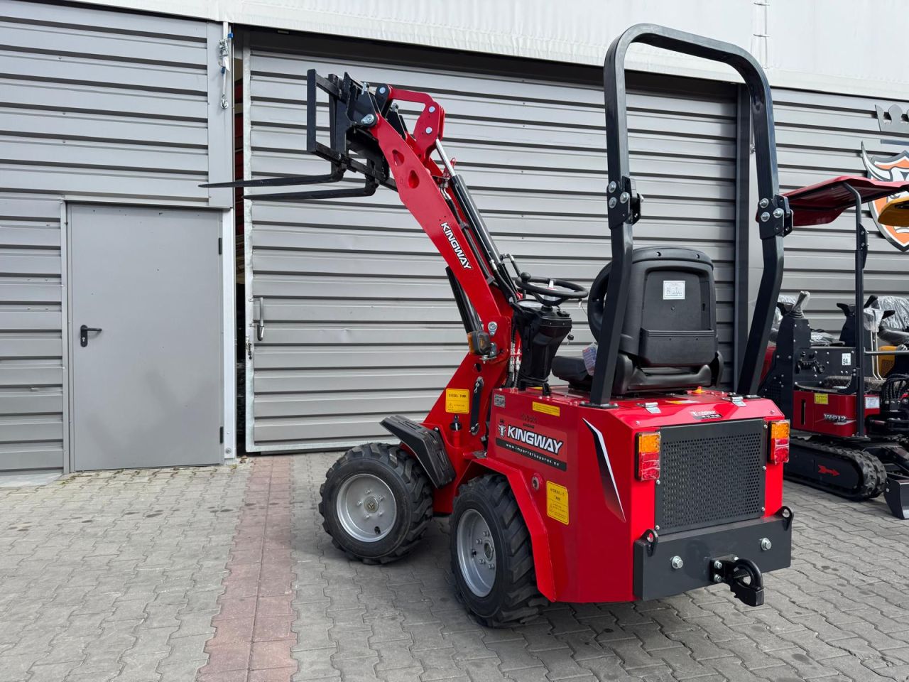 KINGWAY H160 Wiellader (knikgestuurd) – NIEUW | Kubota motor