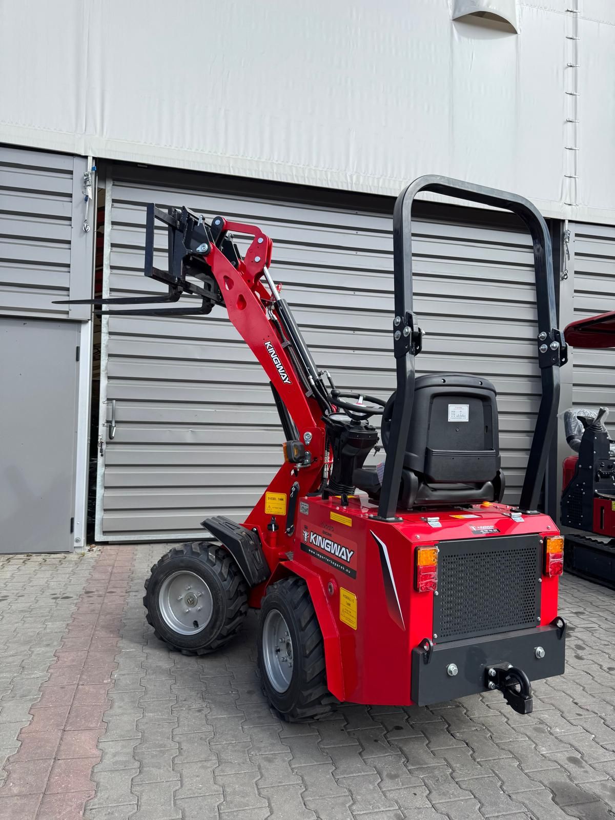 KINGWAY H160 Wiellader (knikgestuurd) – NIEUW | Kubota motor