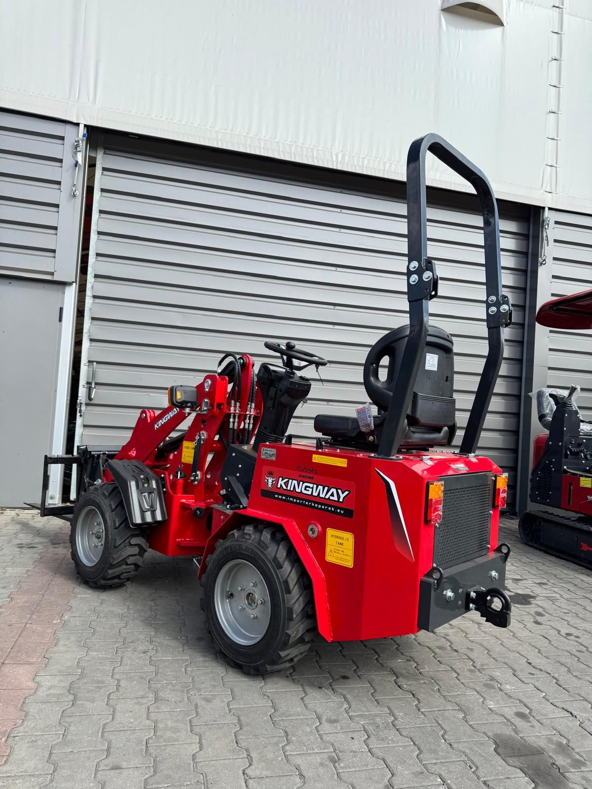 KINGWAY H160 Wiellader (knikgestuurd) – NIEUW | Kubota motor