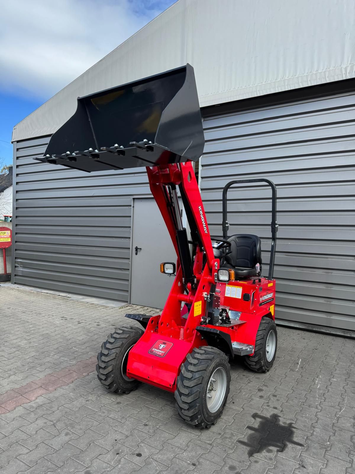 KINGWAY H160 Wiellader (knikgestuurd) – NIEUW | Kubota motor