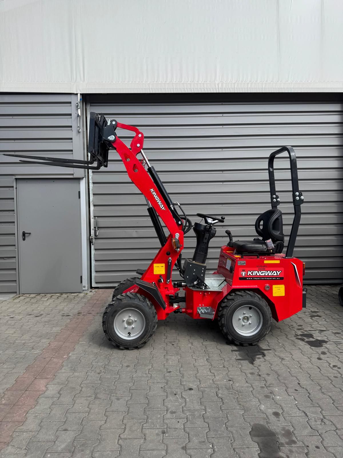 KINGWAY H160 Wiellader (knikgestuurd) – NIEUW | Kubota motor