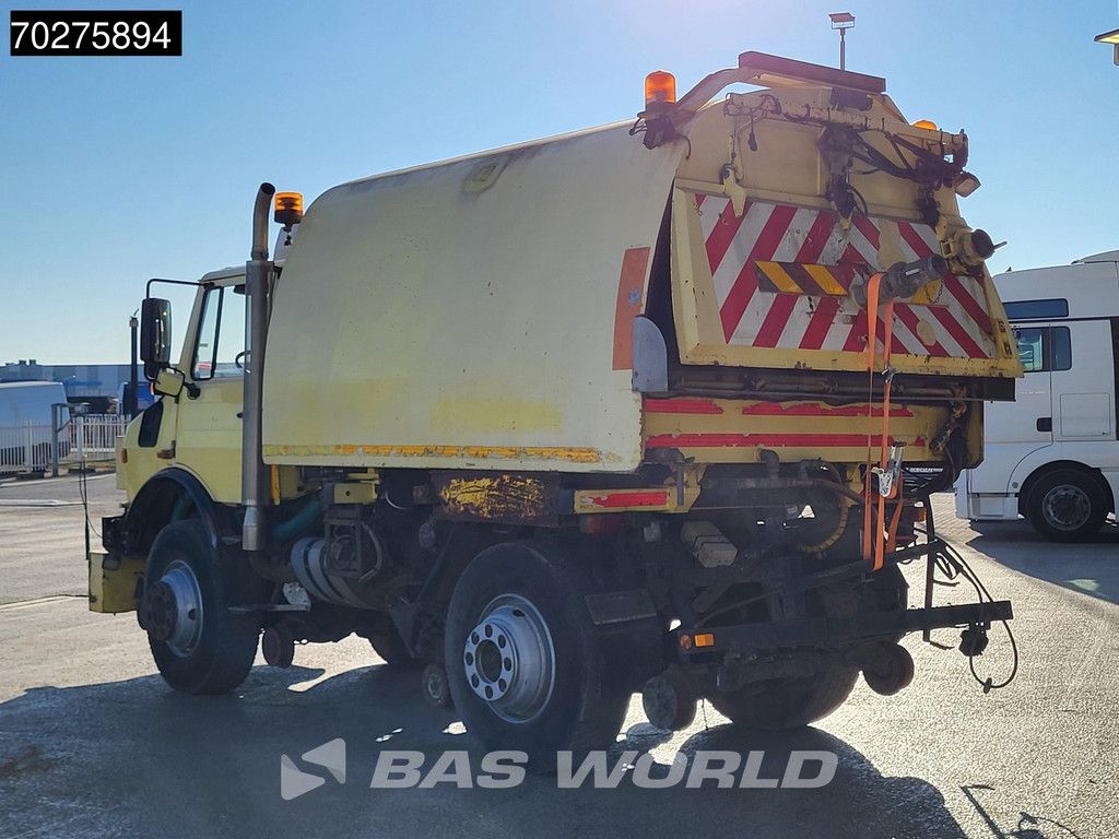Mercedes Unimog 1650 4X4 Assaloni Vaccuum truck 4x4 Railway Manual Euro 2