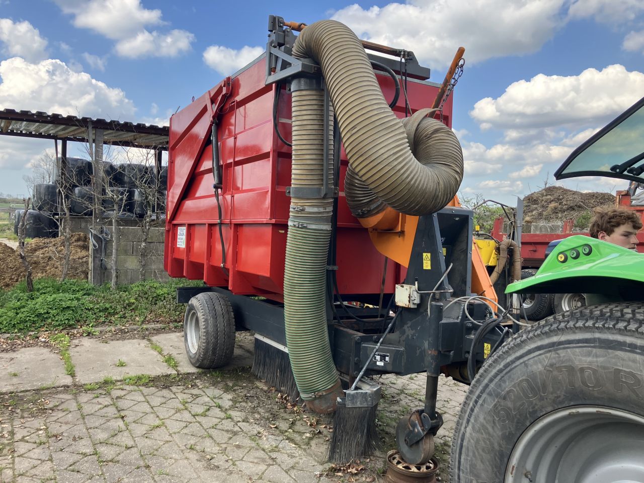 Votex bladzuigwagen