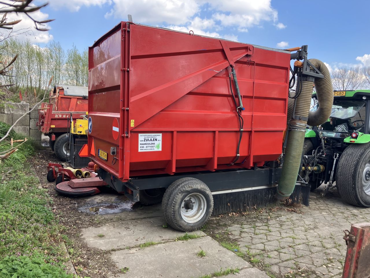Votex bladzuigwagen