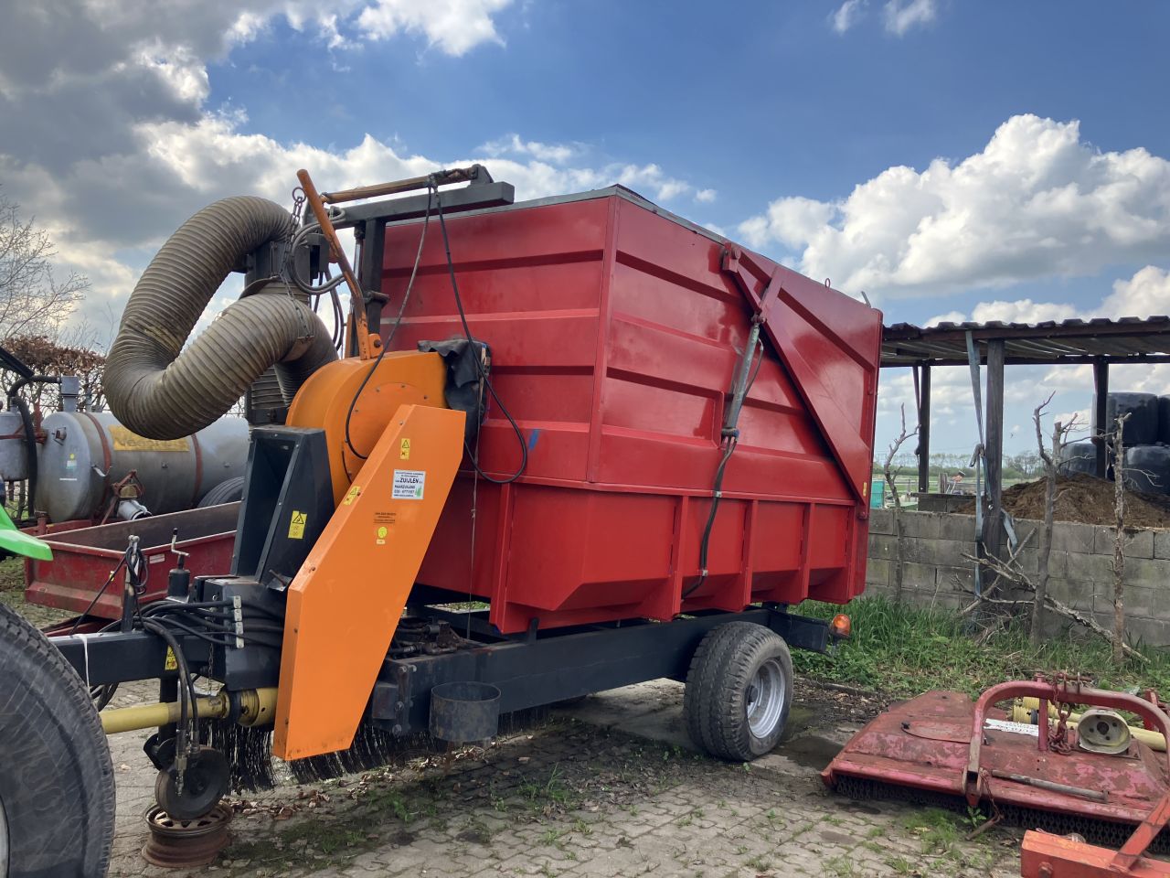 Votex bladzuigwagen