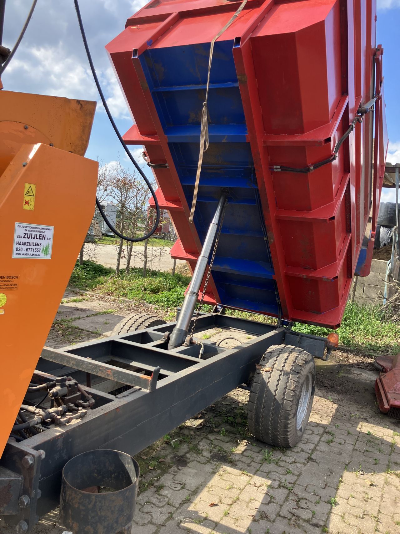 Votex bladzuigwagen