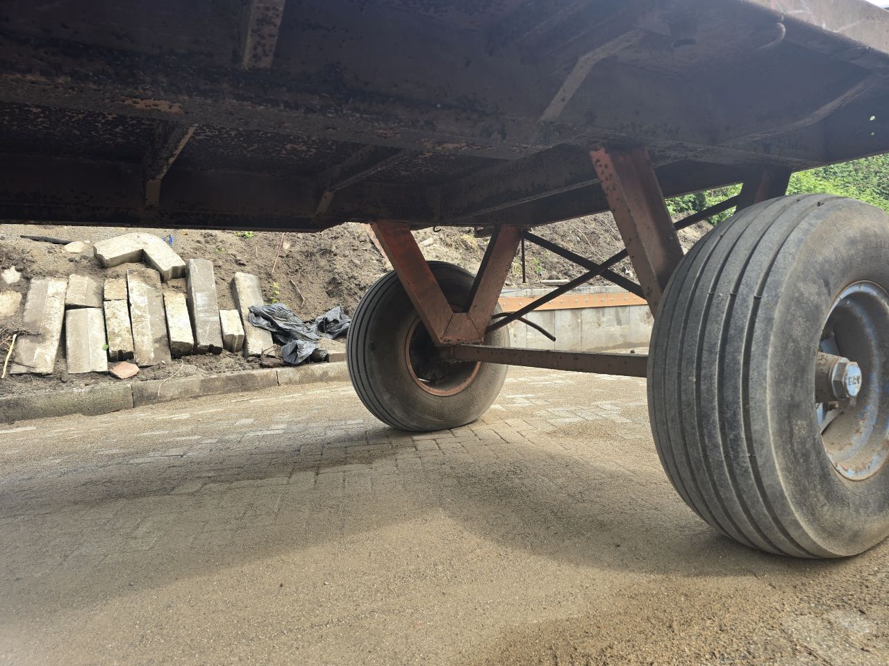 Landbouw kar platewagen schamel