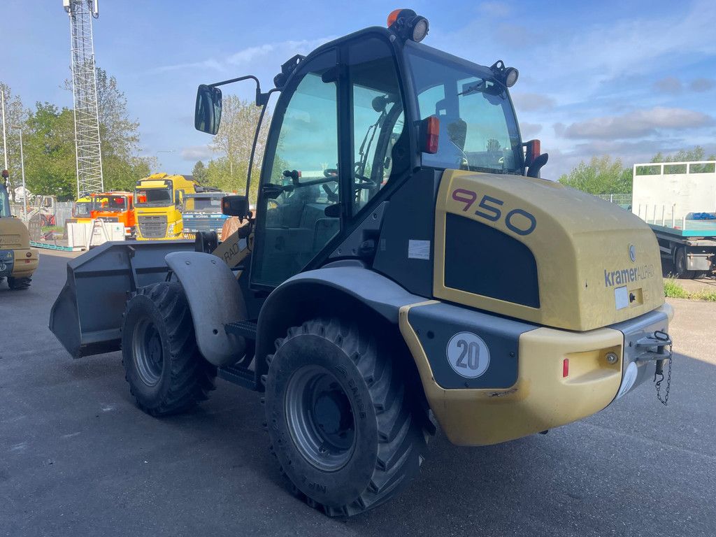 Kramer 950 ALLRAD Snelwissel 2100 Uhr !!