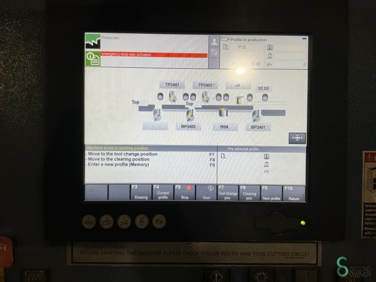 Vierseitenhobelmaschinen Weinig Powermat 1000 2004