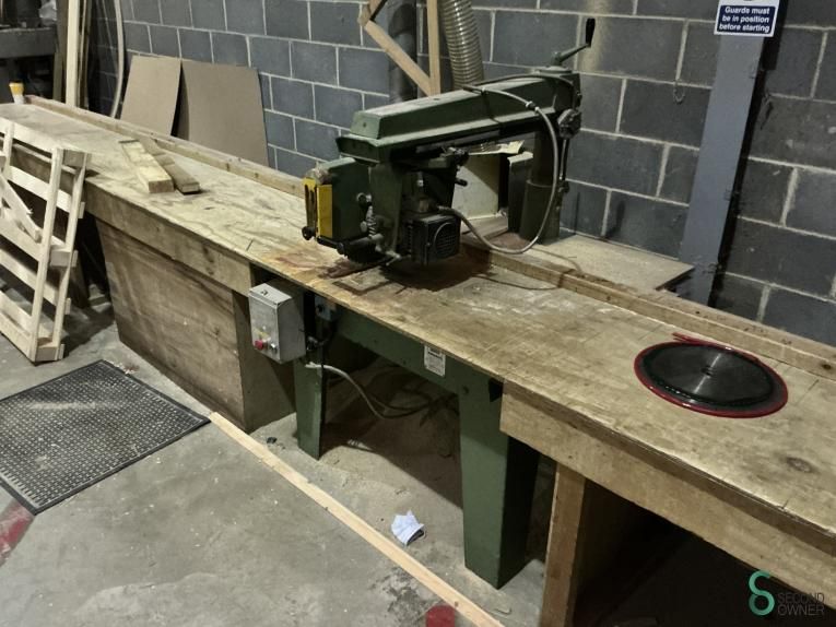 Radial arm saws Wadkin BRA 350
