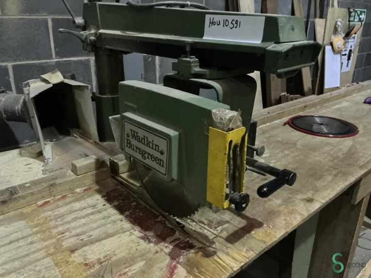 Radial arm saws Wadkin BRA 350