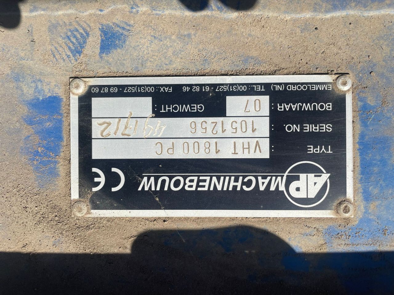 AP machines veegmachine