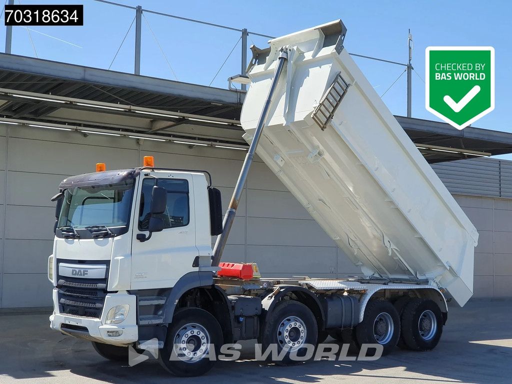 DAF CF 460 8X4 19m3 Tipper Steel suspension Big-Axle Automatic Euro 6