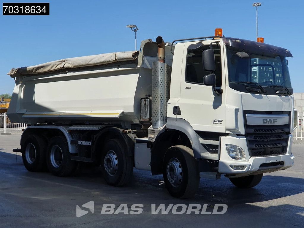 DAF CF 460 8X4 19m3 Tipper Steel suspension Big-Axle Automatic Euro 6