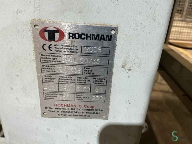 Shrinking machine Rochman Sval 60/35 2008