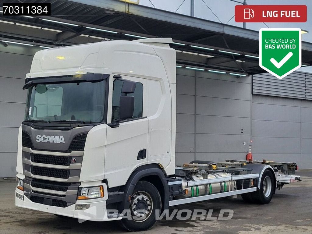 Scania R410 4X2 LNG Engine BDF 1500kg Ladebordwand Retarder Euro 6