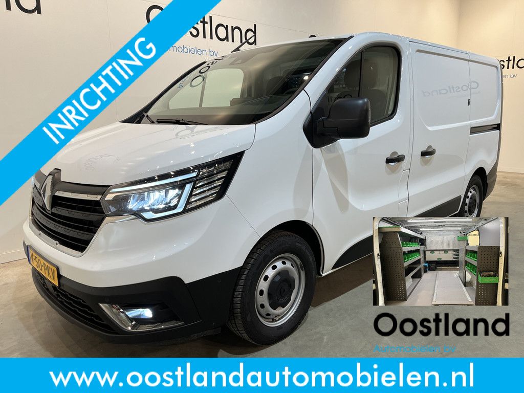 Renault Trafic 2.0 dCi 130 PK L1H1 Servicebus / Inrichting / Euro 6 / Schuifdeur L + R / 220V. / Airco / CarPlay / Camera / Trekhaak / Cruise Control / LED / 3-Zits / 31.500 KM!!