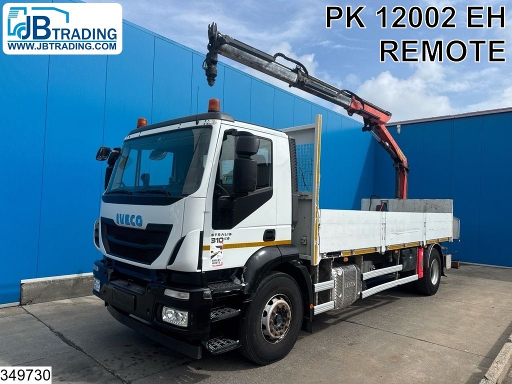 Iveco Stralis 310 EURO 6, Palfinger, Remote, Steel suspension