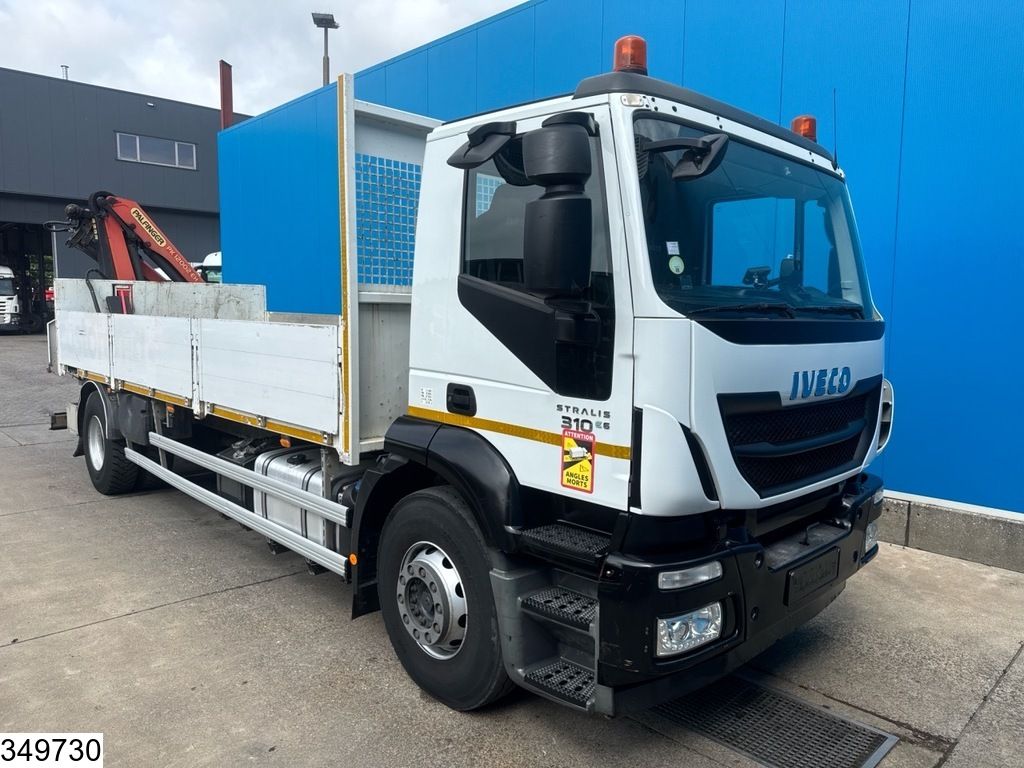 Iveco Stralis 310 EURO 6, Palfinger, Remote, Steel suspension