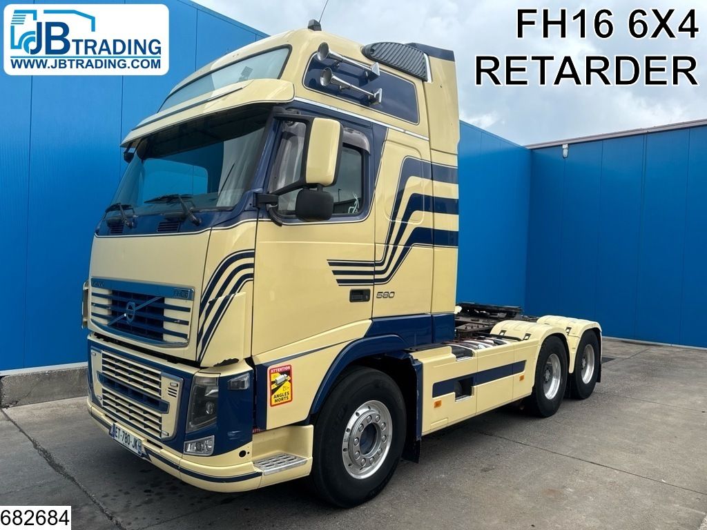 Volvo FH16 580 6x4, EURO 4, Retarder, Steel suspension