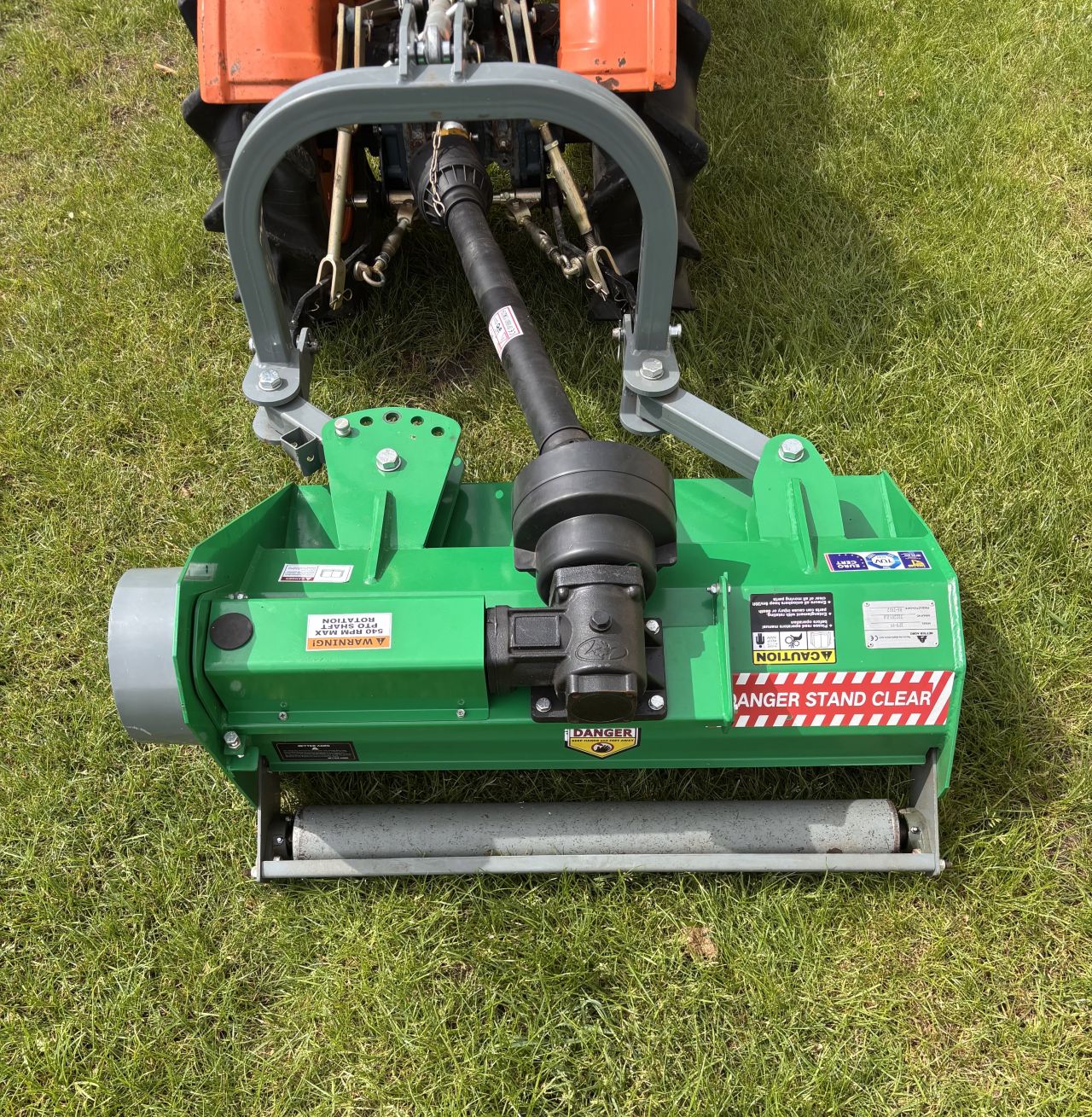 Verstelbare verstekmaaier 95 cm incl. aftakas tbv minitractor