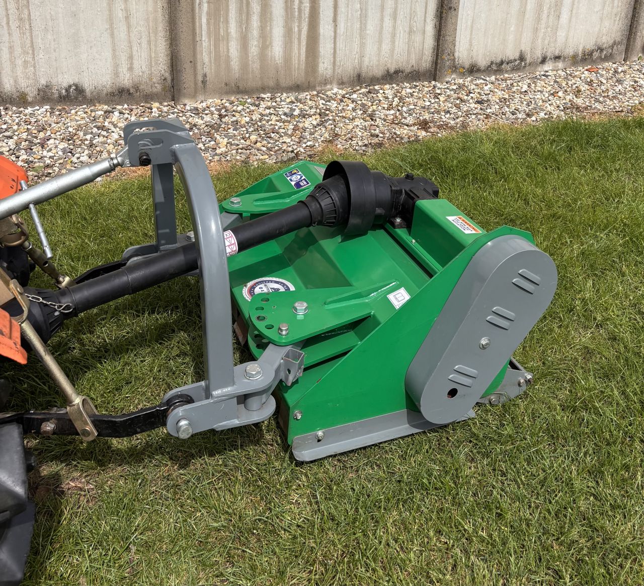 Verstelbare verstekmaaier 95 cm incl. aftakas tbv minitractor