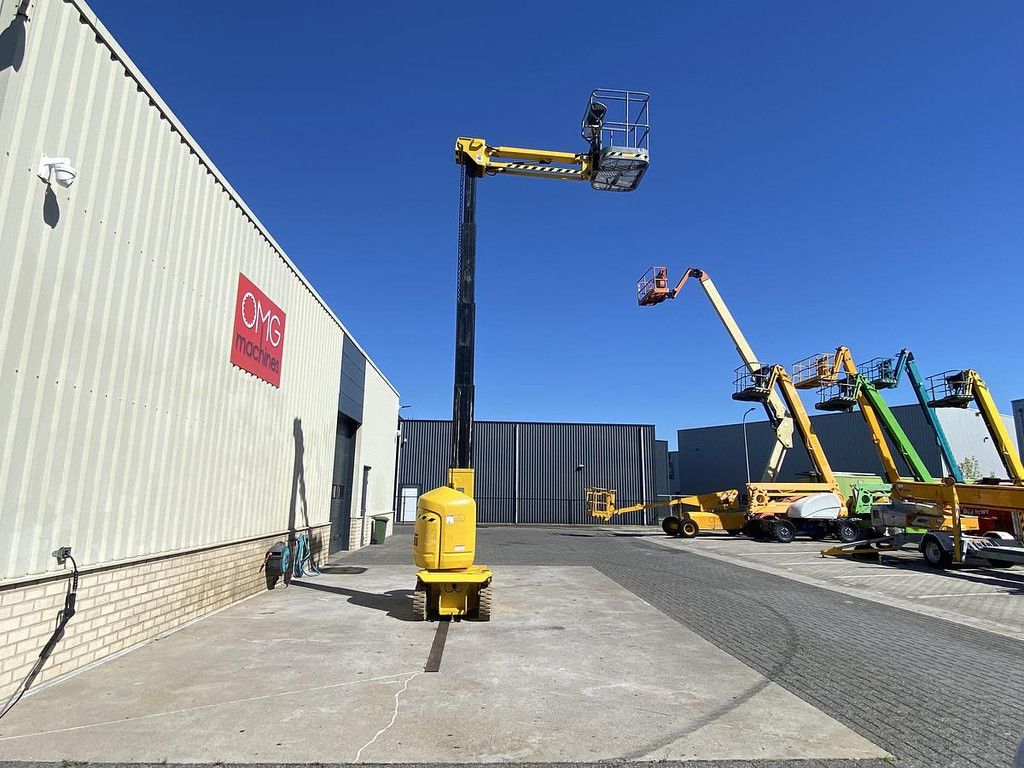 2007 Manitou 105 VJR2, Mast hoogwerker, 10meter