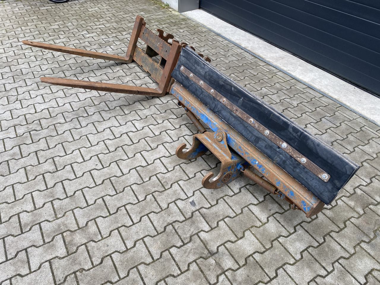 CW 10 Palletvork en rubber schuif
