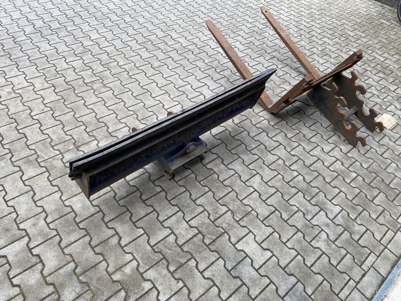 CW 10 Palletvork en rubber schuif