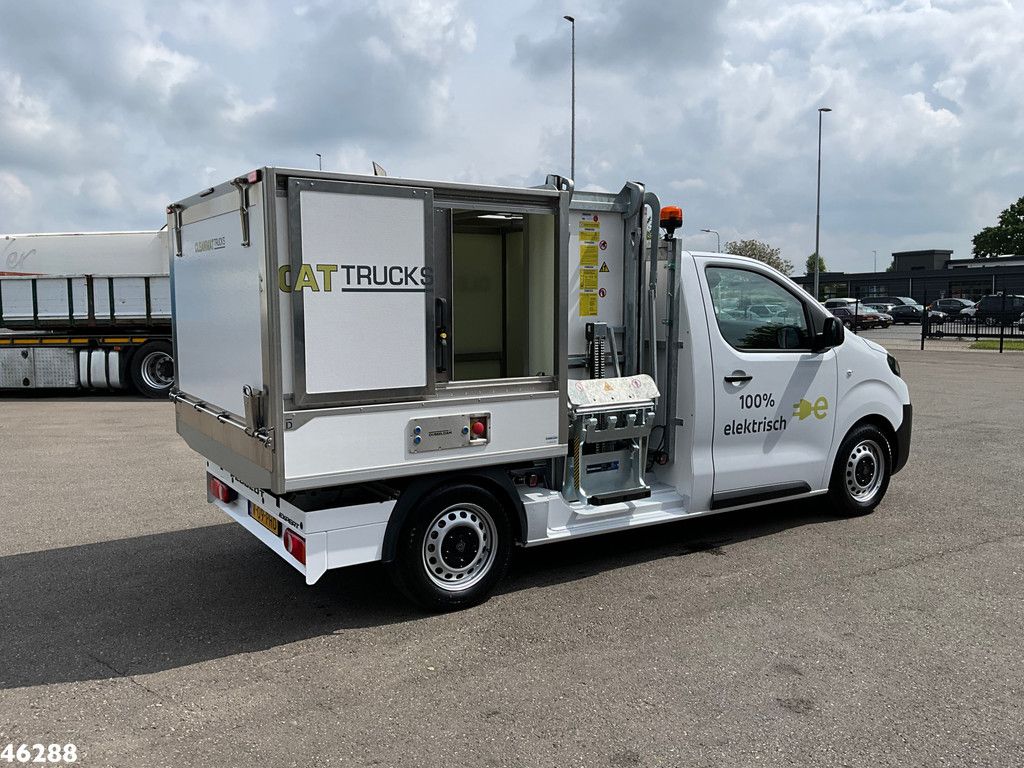 Peugeot E-Expert 100% elektrisch kippende zijlader