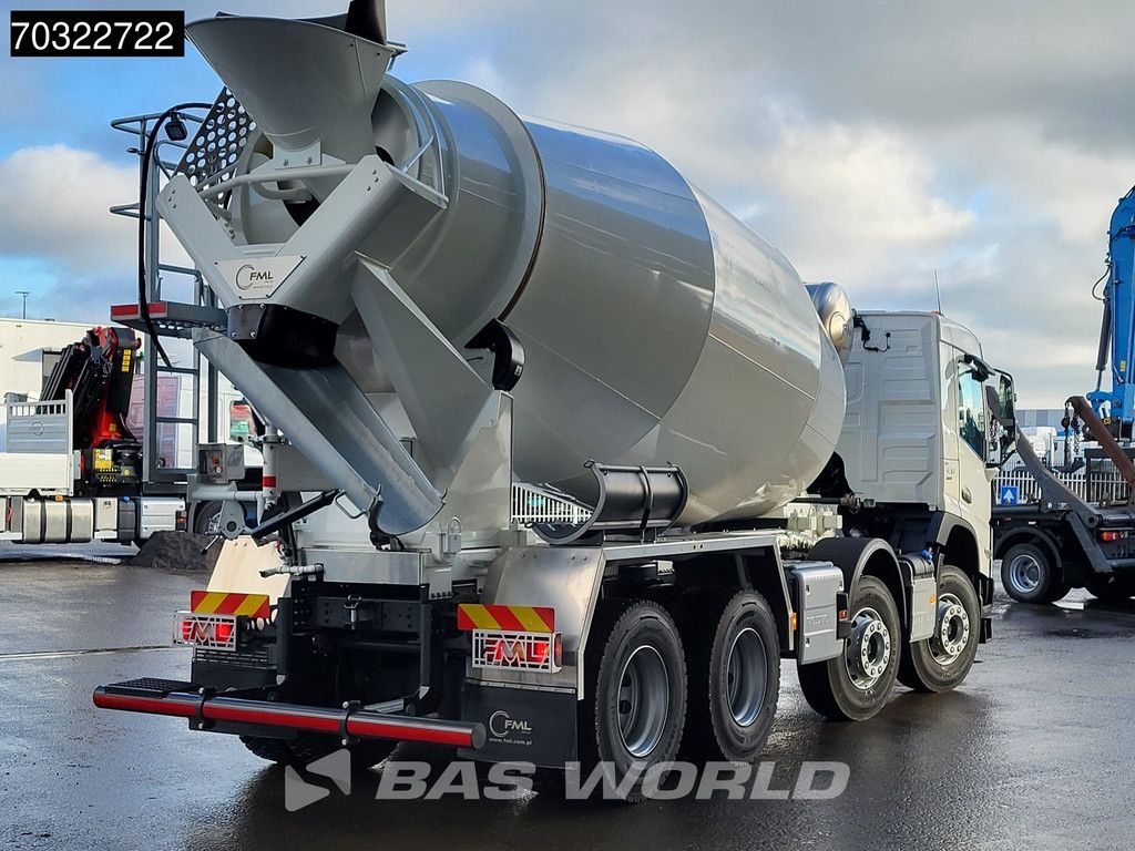 Volvo FMX FMX 430 8X4 NEW! 10m3 Mixer Steel suspension Big-Axle VEB Euro 6