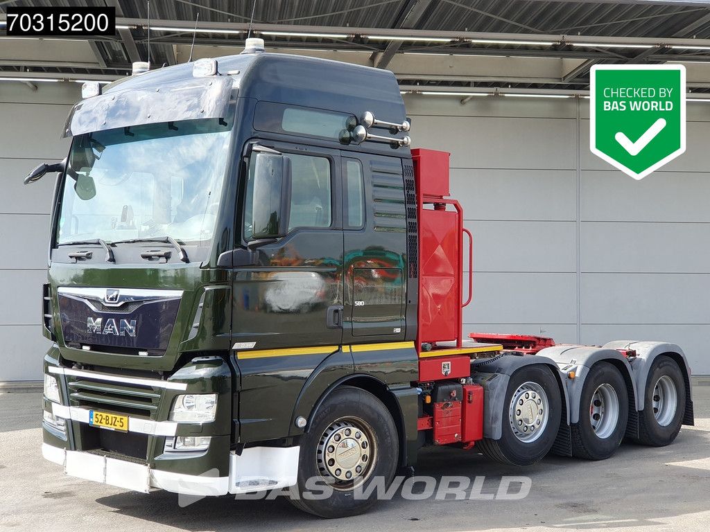 MAN TGX TGX 42.580 8X4 150T! Retarder Hydraulic Lift+Lenkachse Xenon Navi Standklima