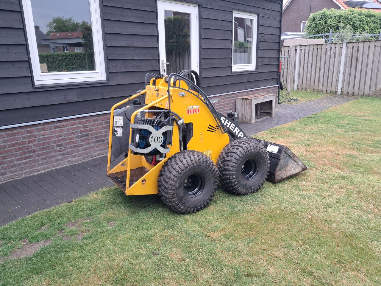 Sherpa 100 ( Bj 2022 ) Skidster / Giant / Mini shovel / Honda