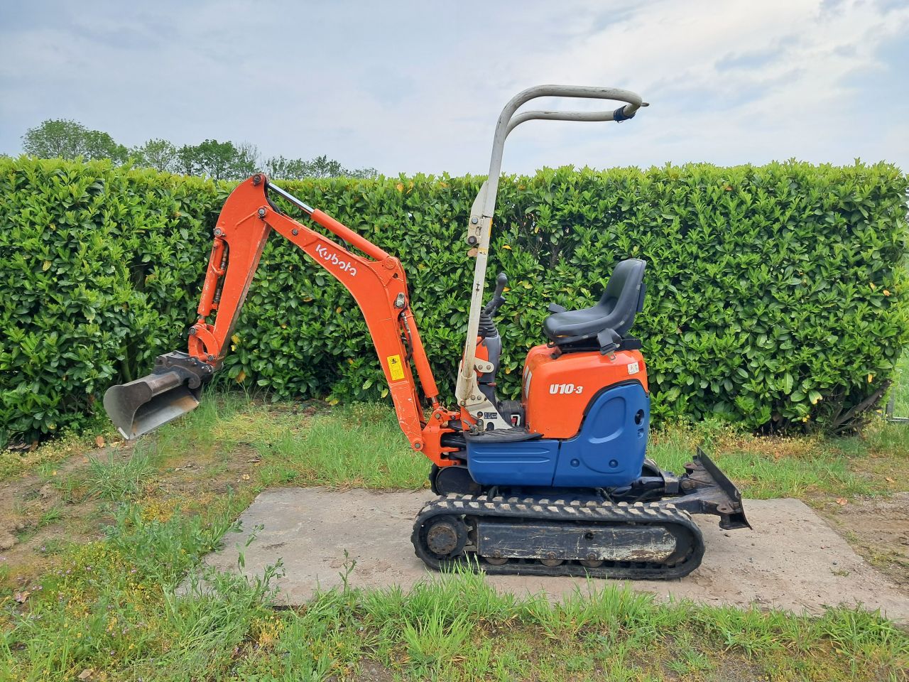 Minigraver Kubota U10-3 / Minikraan / Graafmachine ( Bj 2010 )