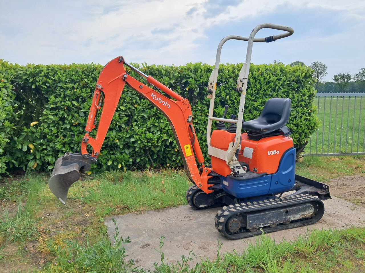 Minigraver Kubota U10-3 / Minikraan / Graafmachine ( Bj 2010 )