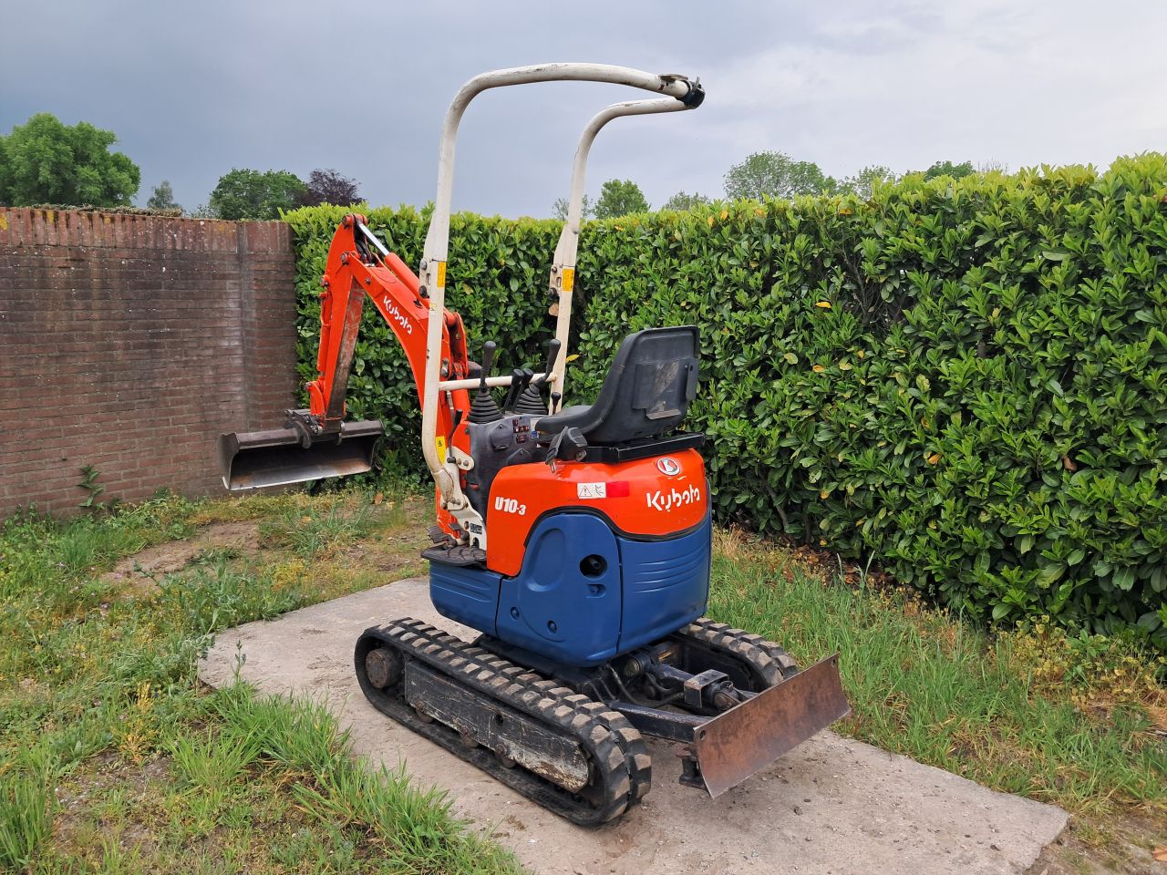 Minigraver Kubota U10-3 / Minikraan / Graafmachine ( Bj 2010 )