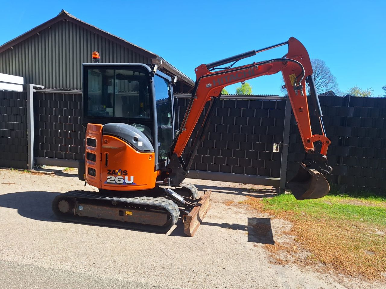 Hitachi ZX26U Bobcat yanmar graafmachine kobelco kubota neuson