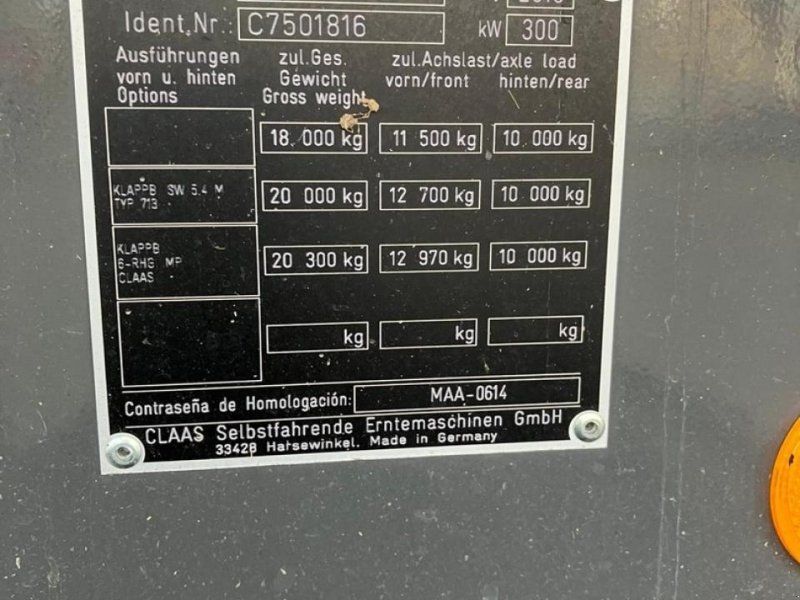 Claas Variant 480 RC Pro