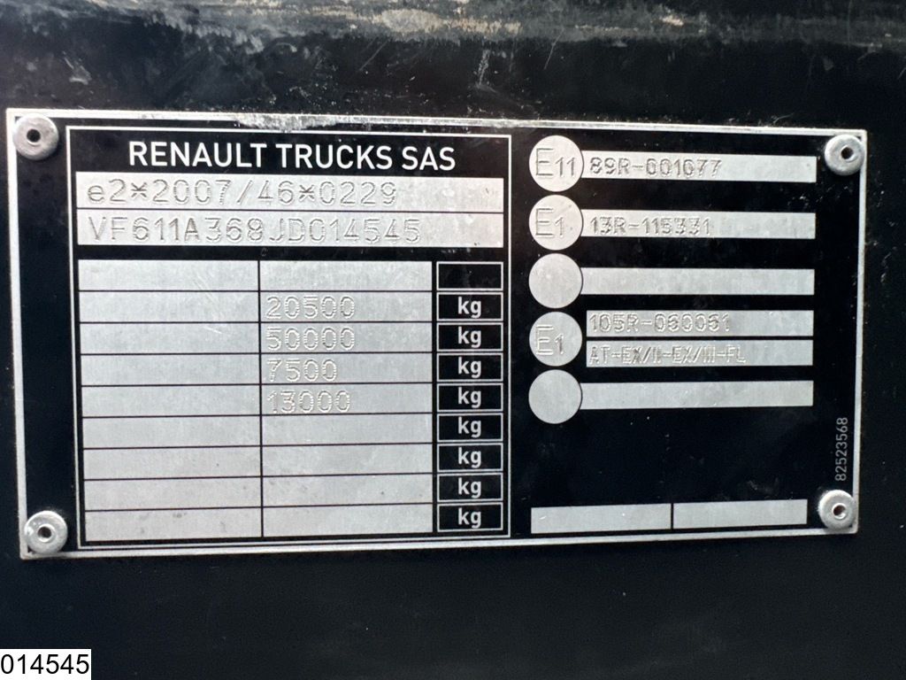 Renault T 440 EURO 6, Standairco