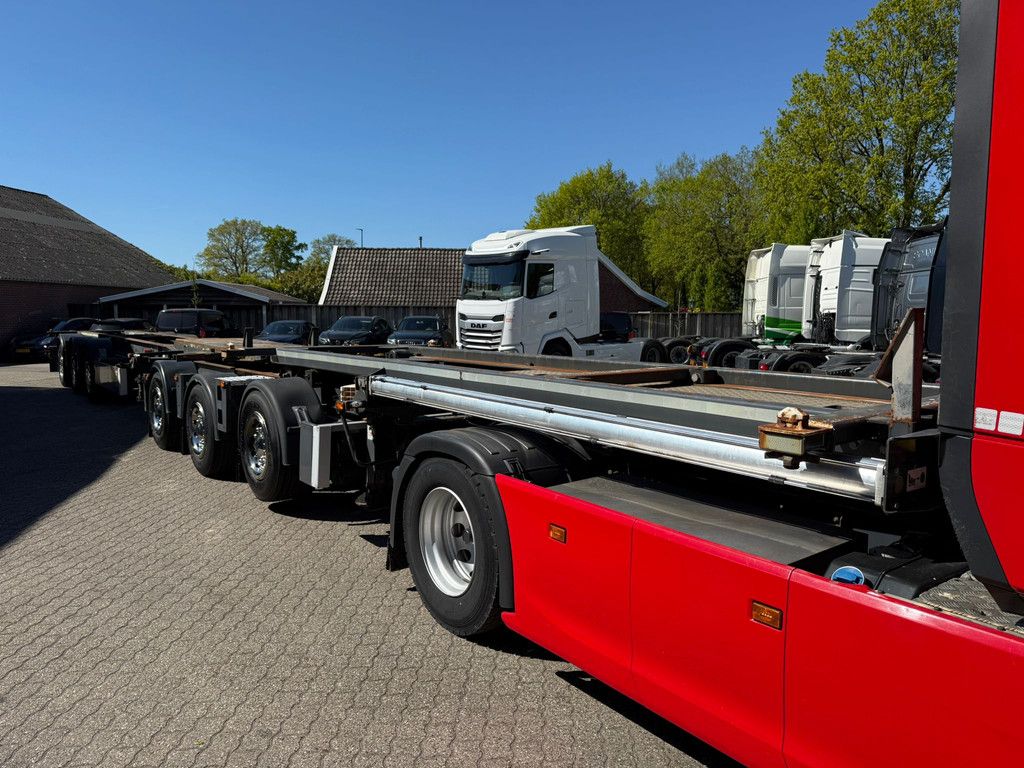 Renders ROC 16.30 LZV Containercombi 1x 20FT + 1x 40ft/45ft APK/TUV 05-2027