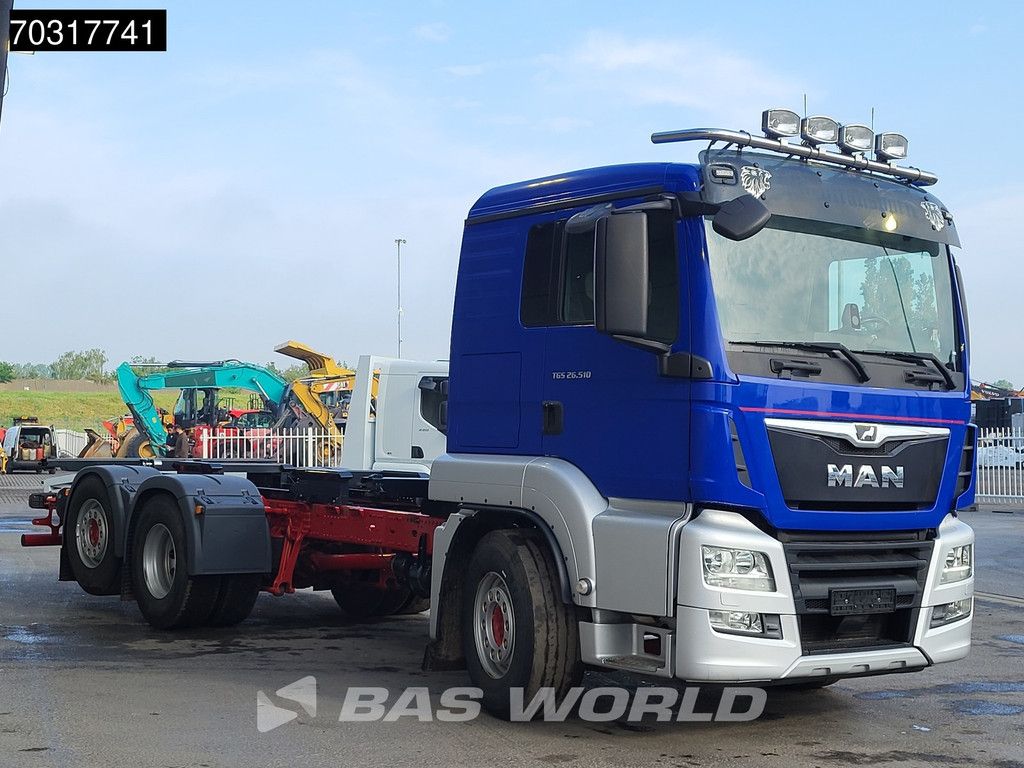 MAN TGS 26.510 6X2 BDF Full air suspension Lift+steering axle Automatic Euro 6