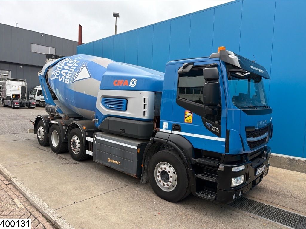 Iveco Stralis 8x2, EURO 6, Retarder, CIFA 9m3, CNG