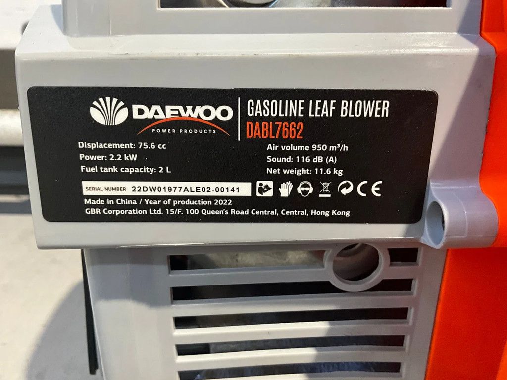 Daewoo DABL7662 Bladblazer