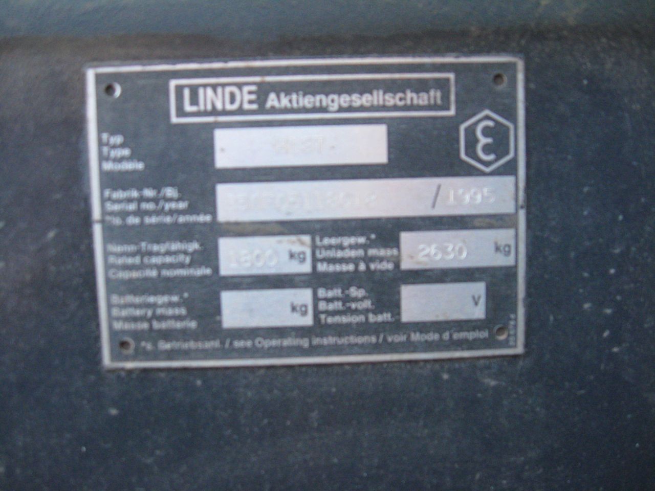 Heftruck Linde