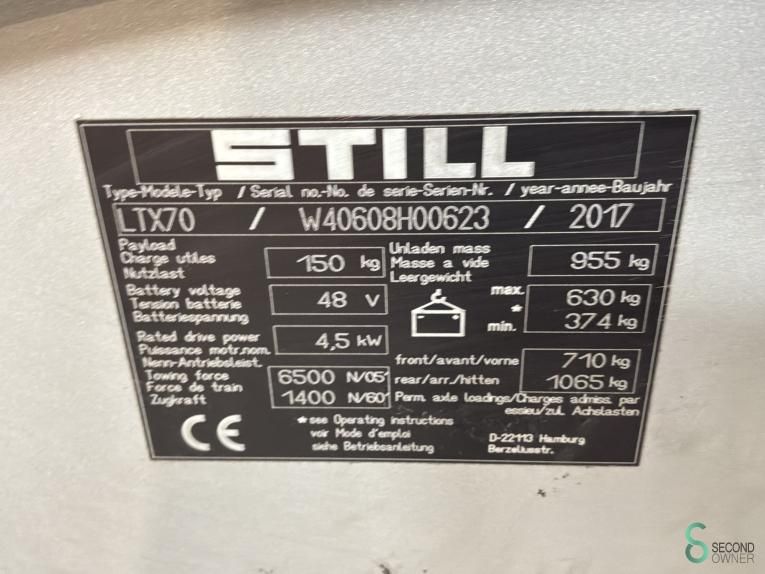 Traktoren Elektrisch Still LTX70 2018