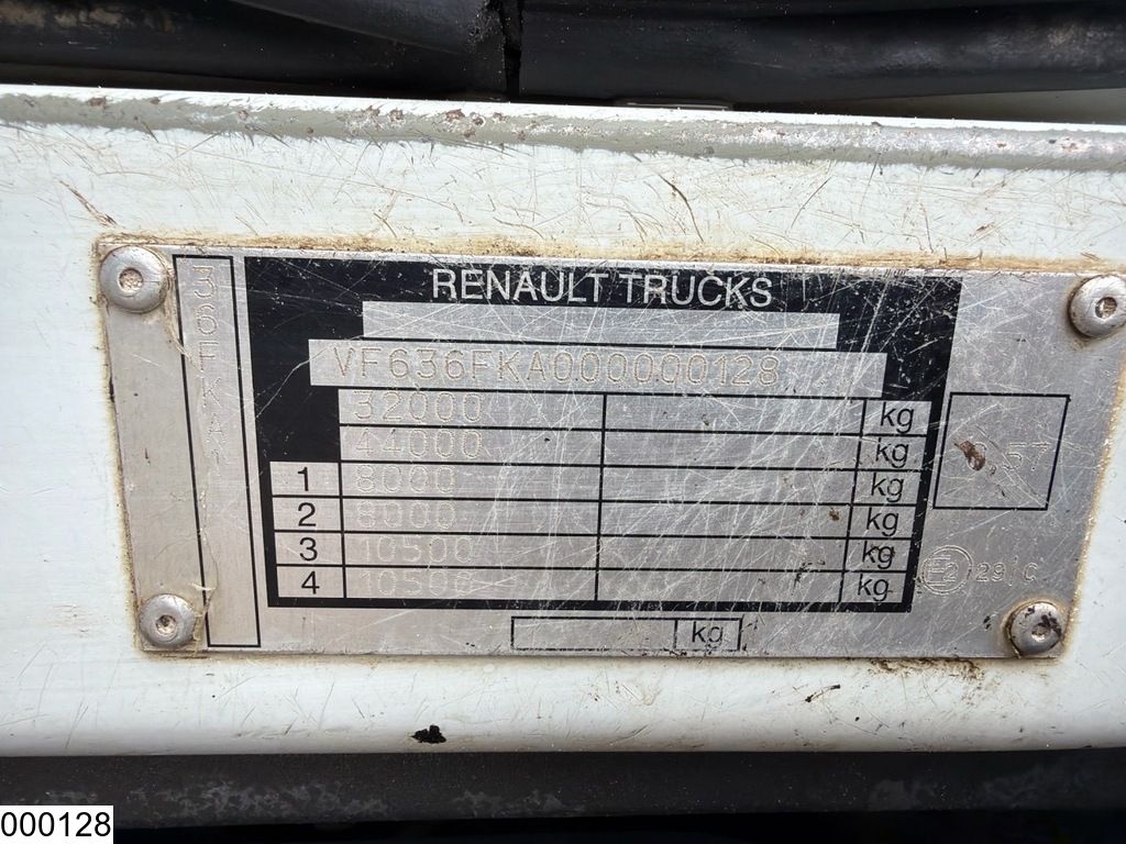 Renault Kerax 500 Dxi 8x4, Manual, Steel, Retarder